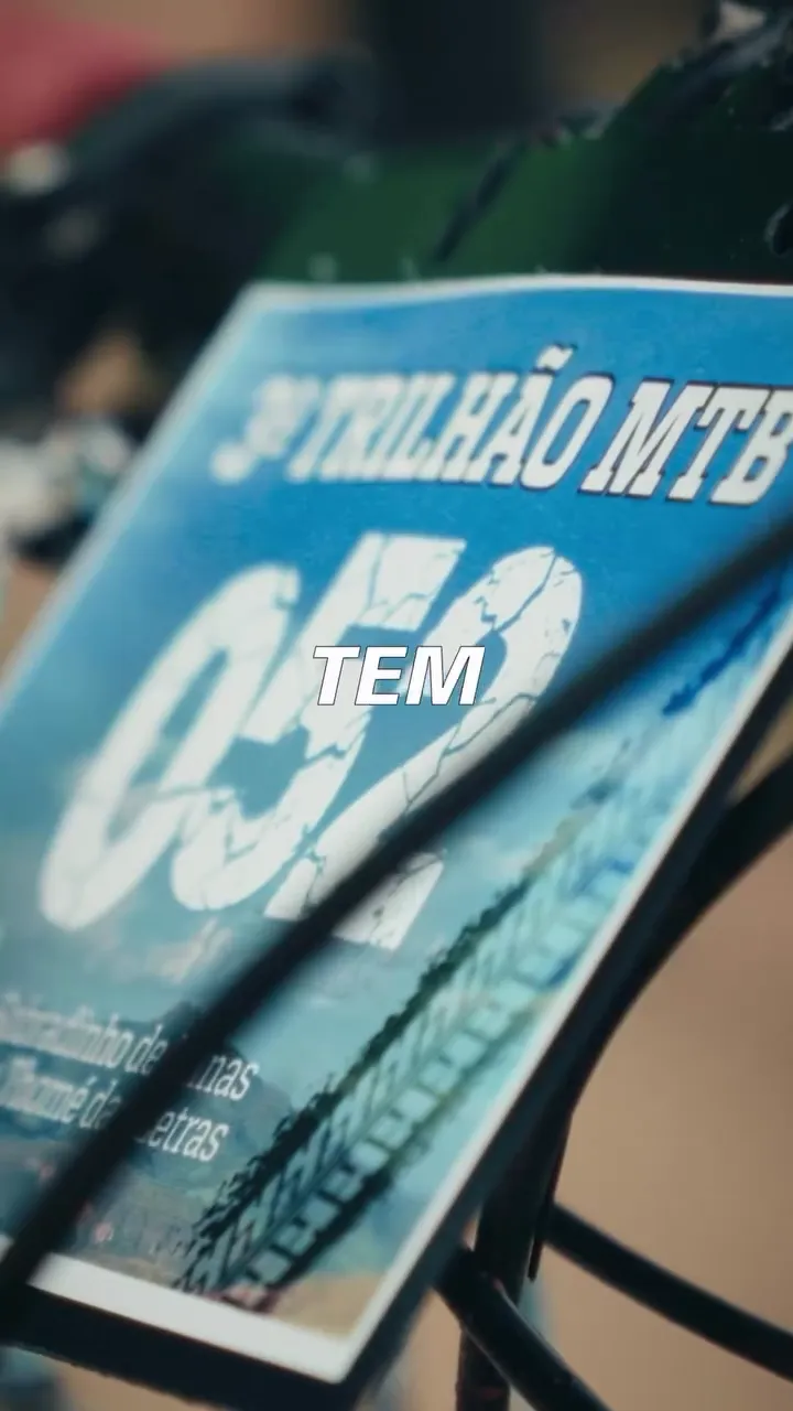 Frame do vídeo do 3º Trilhão de MTB